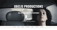 Desktop Screenshot of obelisproductions.com