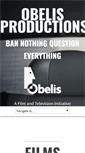 Mobile Screenshot of obelisproductions.com